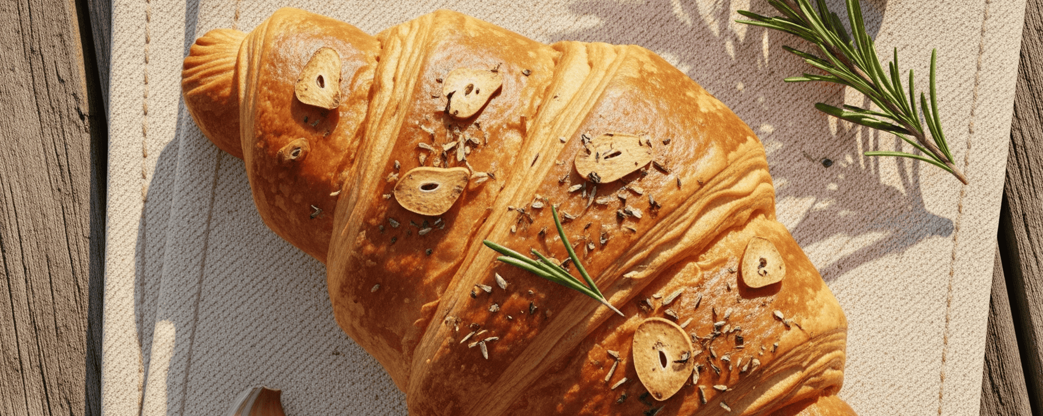 Garlic Herbs Croissant